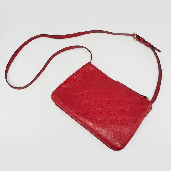 Louis Vuitton Cerise Monogram Empreinte Leather Twice Bag - Picture 2 of 12